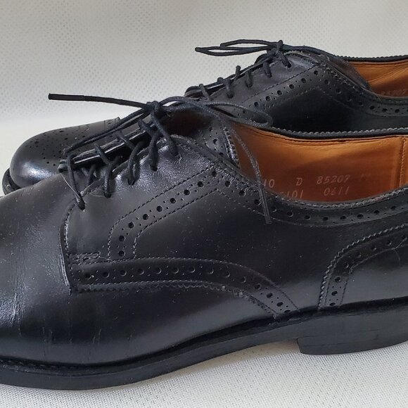 Johnston & Murphy Concard 2.0 Cap Toe Leather Dress Shoes Black Sz 10 main image 8